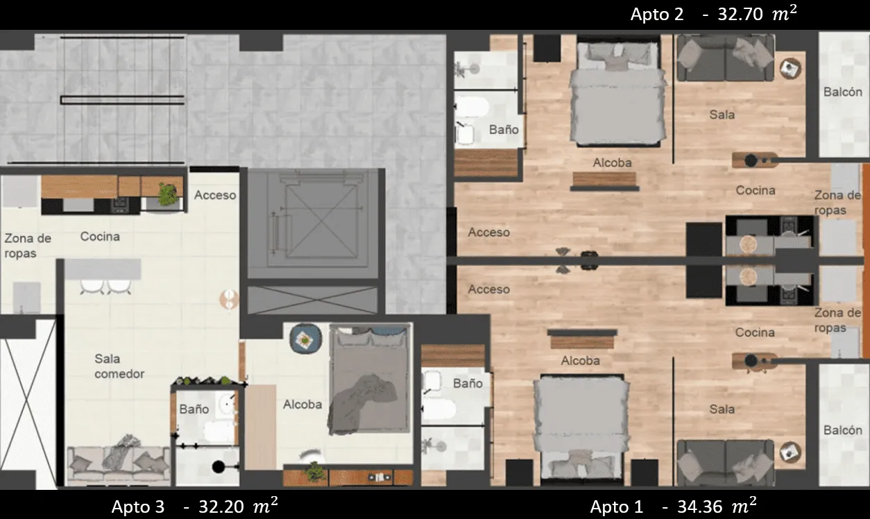 Proyectos Inmobiliarios en Colombia, Antioquia, Sabaneta / Inversiones, Apartamentos, Propiedad Raíz, Vivienda Nueva, Inversión En Propiedad Raíz Para Airbnb 2